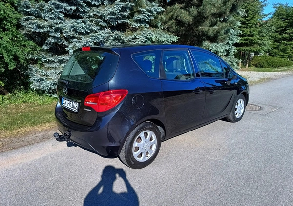 Opel Meriva cena 22900 przebieg: 139000, rok produkcji 2012 z Ostroróg małe 56